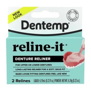 Denture Reline Kit - Advanced Formula for Tightening
