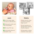 Oogiebear Baby Finger Brush & Tongue Cleaner