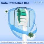 Relax Artist Sonicare Brush Head Replacements, 8 Pack