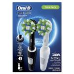 Oral-B Pro 1000 CrossAction Electric Toothbrush, 2-Pack