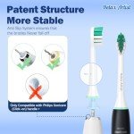 Relax Artist Sonicare Brush Head Replacements, 8 Pack