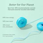 Cocofloss Mint Waxed Dental Floss - 4 Spools