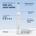 Oral-B Smart 5000 Bluetooth Electric Toothbrush Black