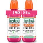TheraBreath Fluoride Mouthwash, Sparkle Mint, 2-Pack