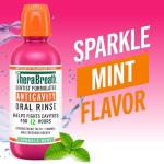 TheraBreath Fluoride Mouthwash, Sparkle Mint, 2-Pack