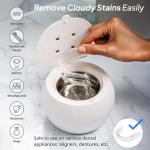 Swissklip ShinePod Ultrasonic Dental Cleaner - White