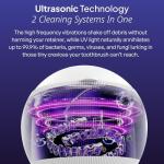 Swissklip ShinePod Ultrasonic Dental Cleaner - White