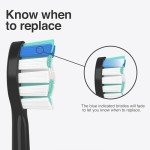 6 Pack Replacement Brush Heads for Philips Sonicare