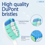 Philips Sonicare Compatible Replacement Brush Heads - 6 Pack