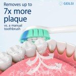 Philips Sonicare Compatible Replacement Brush Heads - 6 Pack