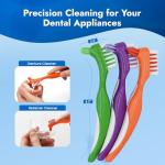 Fresh Dental Appliance Cleaning Toothbrushes - 3 Pack