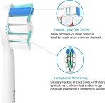 10 Pack Compatible Sonicare Electric Toothbrush Brush Heads