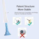 10 Pack Compatible Sonicare Electric Toothbrush Brush Heads