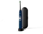 Philips Sonicare 6100 Navy Bundle with Plaque Control Brush Heads