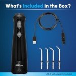 Cordless Portable Water Flosser for Dental Care