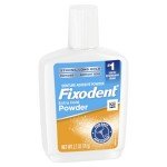 Fixodent Extra Hold Denture Adhesive Powder, 4-Pack