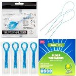 Deep Clean Floss Threaders for Braces and Bridges