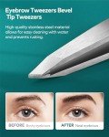 Precision Stainless Steel Eyebrow Tweezers for All
