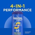 SPF 50 Sports Sunscreen Lip Balm, 0.13 Oz