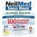 NeilMed All Natural Sinus Rinse Packets - 100 Count