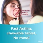 Chewable 1000 mg L-Lysine Cold Sore Tablets