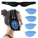 Wisdom Teeth Ice Pack Head Wrap for Pain Relief