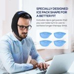 Wisdom Teeth Ice Pack Head Wrap for Pain Relief