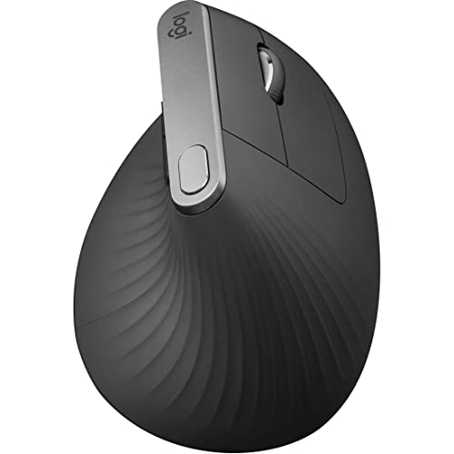 Logitech MX Vertical Wireless Ergonomic Mouse - Graphite