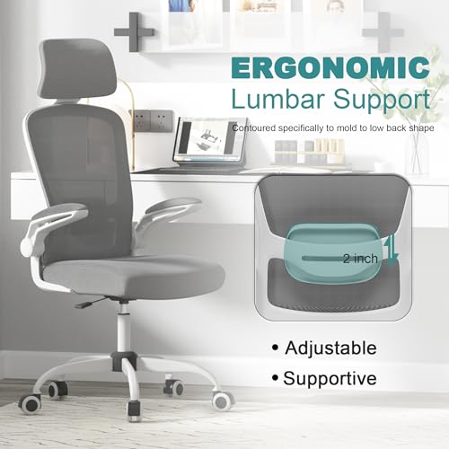 Mimoglad Ergonomic Office Chair with Adjustable Support