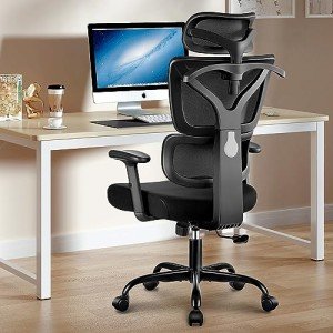 Ergonomic High Back Office Chair with Lumbar Support