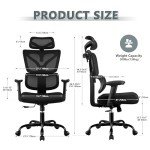 Ergonomic High Back Office Chair with Lumbar Support