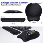 Gimars Large Gel Ergonomic Mouse Pad