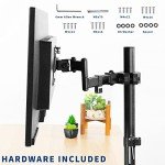 VIVO Full Motion Pole Mount Monitor Arm