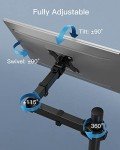 HUANUO Adjustable Monitor Stand with C-Clamp