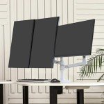 Ergotron LX Monitor Mount Extension Kit - White