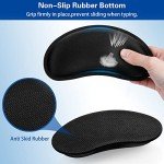 Ergonomic 2-Pack Memory Foam Mouse Wrist Rests