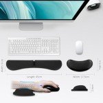 ZIBLY Ergonomic Wrist Rest for Keyboard and Mouse