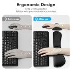 ZIBLY Ergonomic Wrist Rest for Keyboard and Mouse