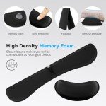 ZIBLY Ergonomic Wrist Rest for Keyboard and Mouse