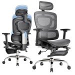Ergonomic Office Chair with Adaptive Lumbar Support