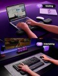 Large Keyboard and Mouse Wrist Rest Set