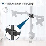 Ergonomic Dual Monitor Desk Mount for 13-27" Screens