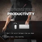 DeltaHub Carpio 2.0 Ergonomic Wrist Rest - Black