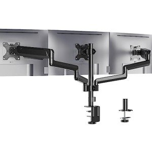 WALI Triple Monitor Gas Spring Desk Mount