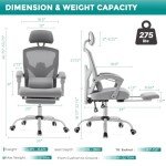 Ergonomic High-Back Mesh Office Chair with Lumbar Support