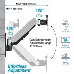 Adjustable Full Motion Wall Mount for 32" Monitors