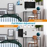 Adjustable Full Motion Wall Mount for 32" Monitors