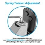 Adjustable Full Motion Wall Mount for 32" Monitors
