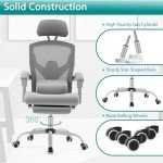 Ergonomic High-Back Mesh Office Chair with Lumbar Support