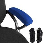 Melaluxe Royal Polyester Office Chair Armrest Covers